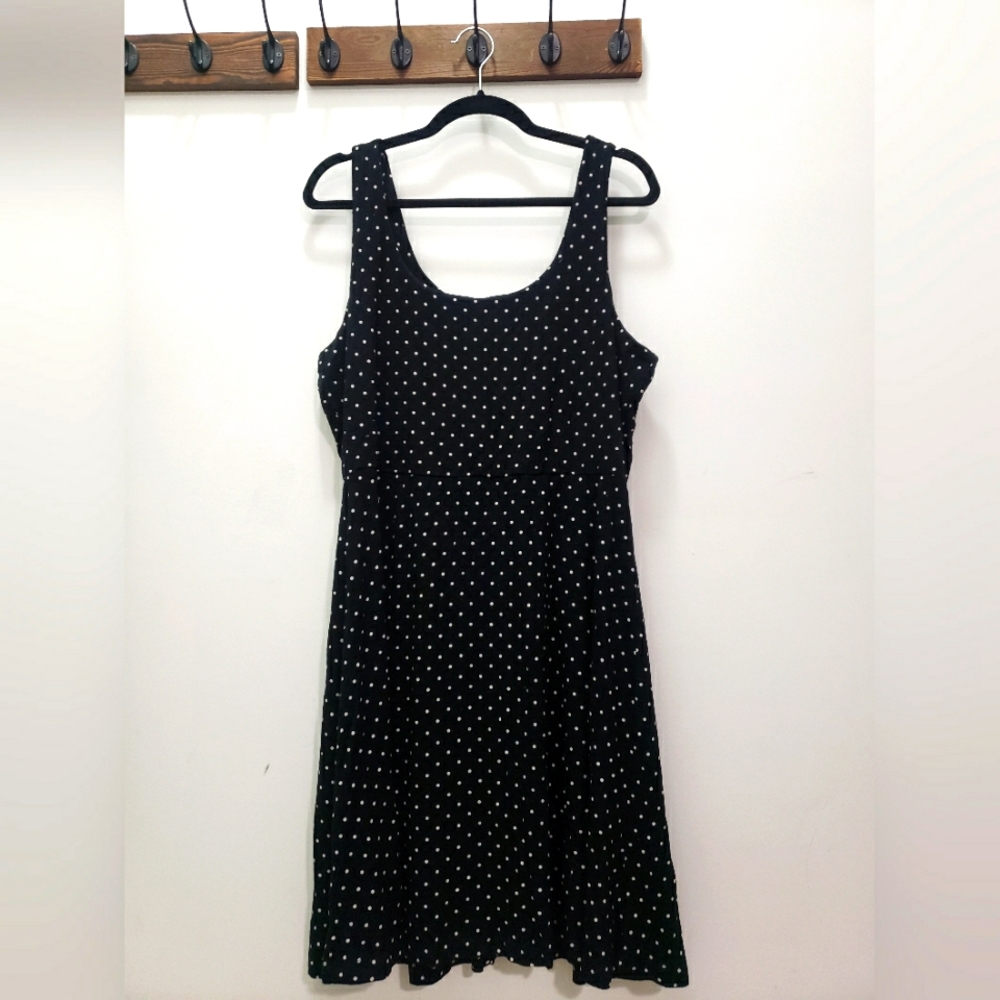 Old Navy polka dot dress (XL)